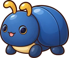 Dusk, the moon beetle